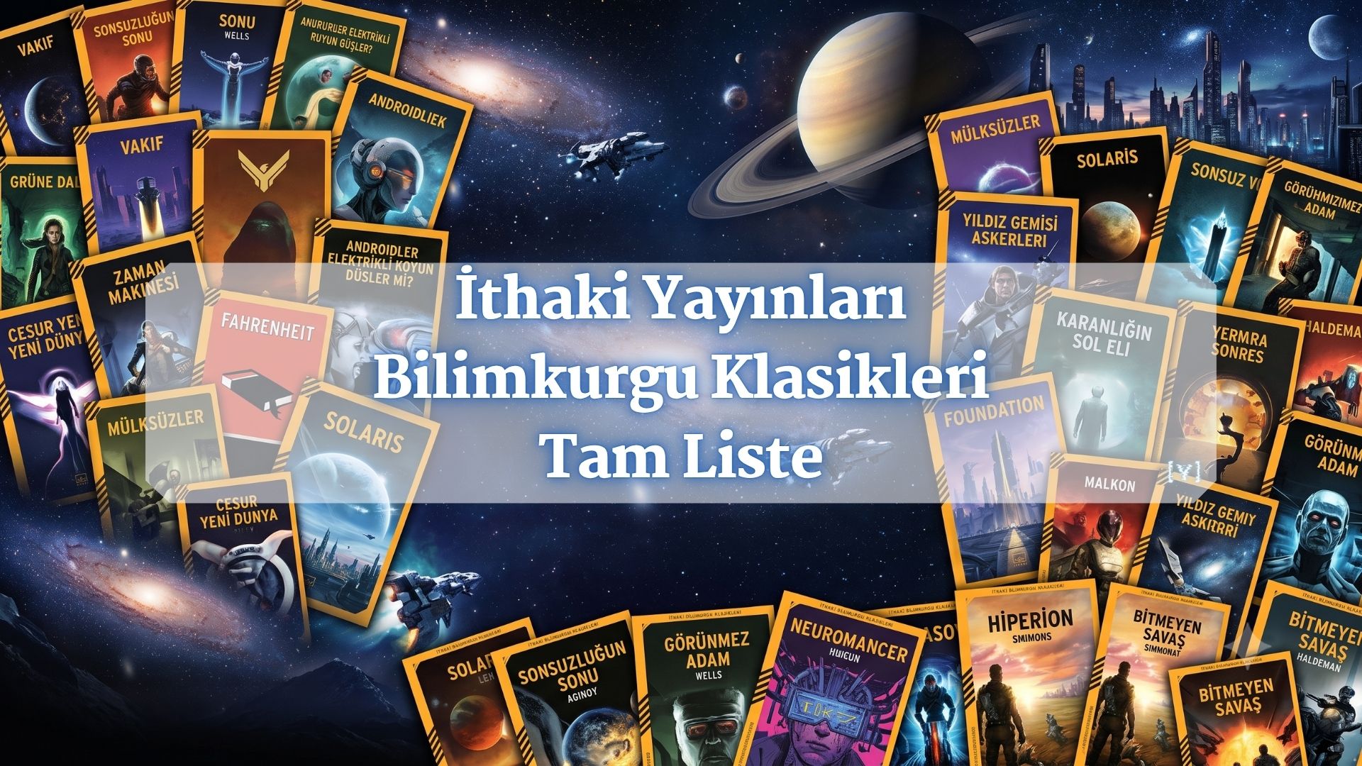 İthaki Bilimkurgu Klasikleri Tam Listesi